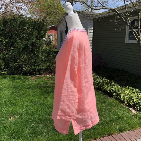 Lilly Pulitzer Amelia Island Tunic in Pascha Pink - Picture 3 of 7